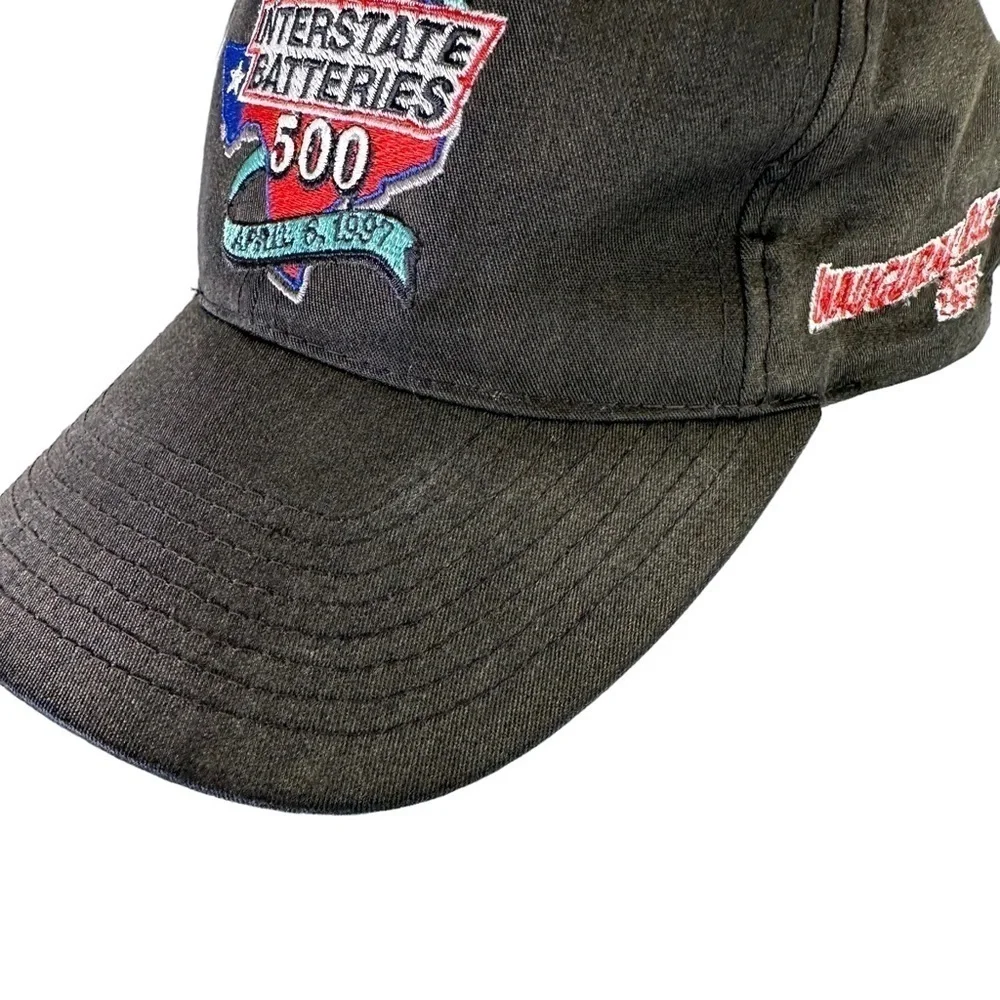 Vintage 1997 Texas Motor Speedway Cap Hat Interstate Batteries 500 Snapback